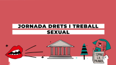 Cartell de la jornada sobre drets i treball sexual